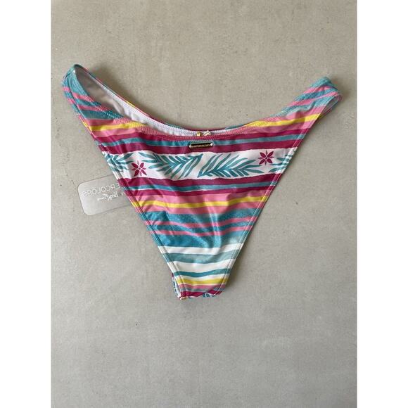 Kenny Flowers Swimsuit Sporty Bikini Bottom Mayakoba Swimwear - Picture 5 of 11